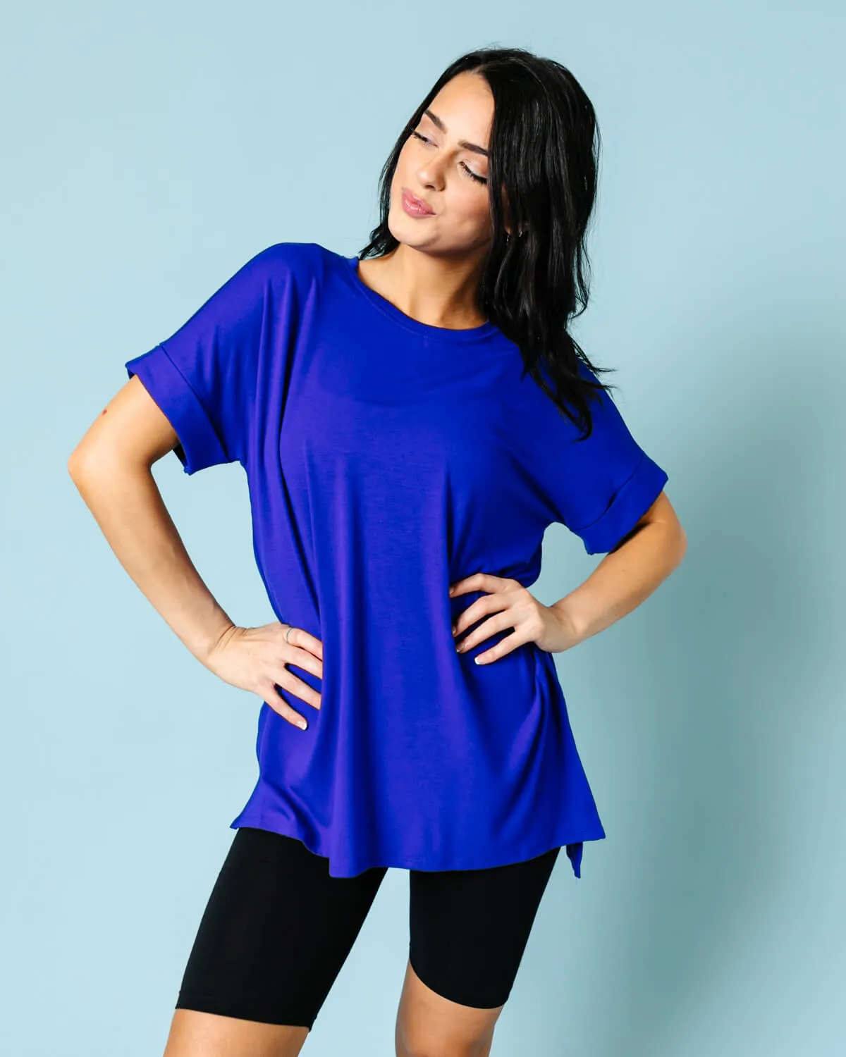 Wyatt Rolled Sleeve Tunic | S-3XL