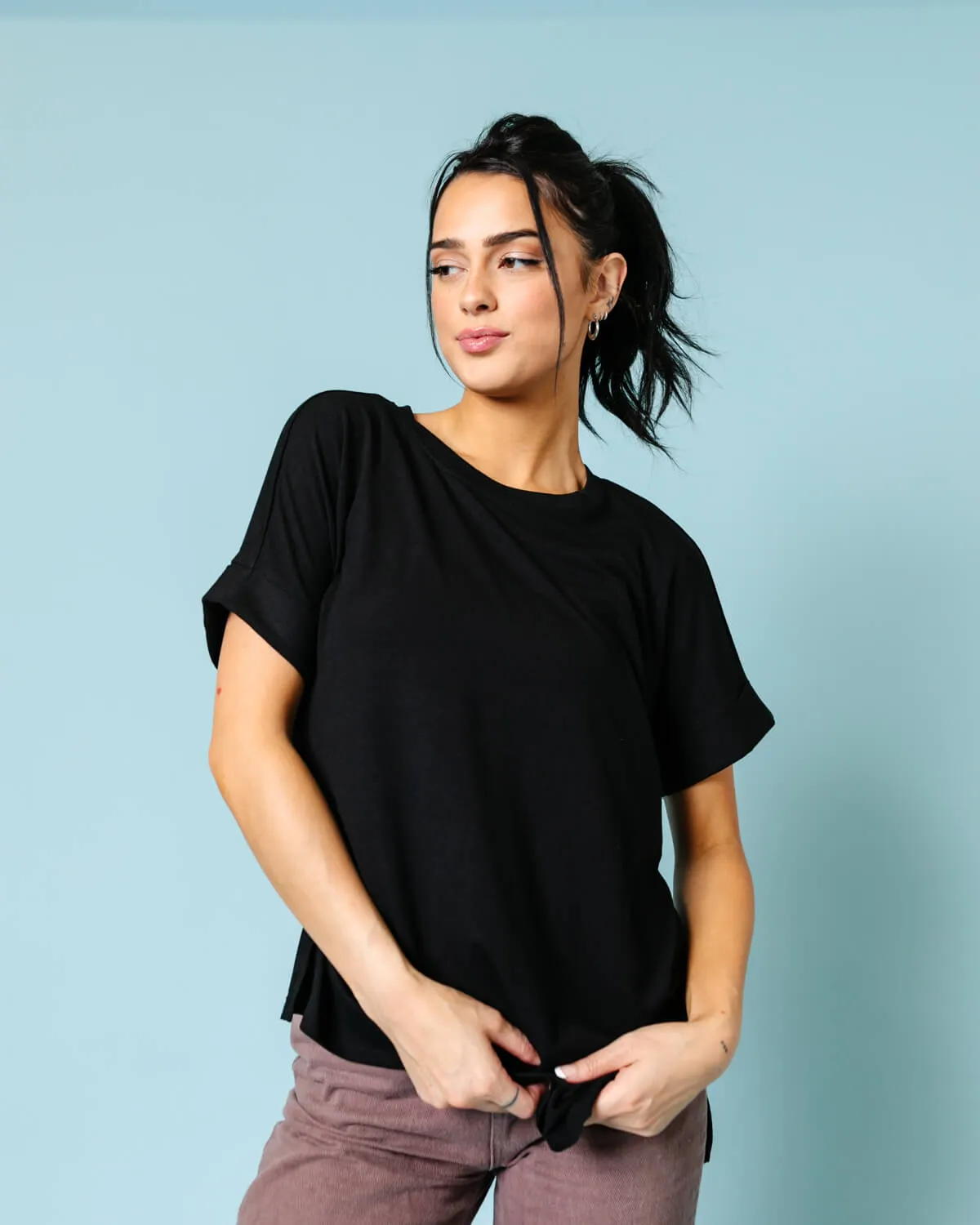 Wyatt Rolled Sleeve Tunic | S-3XL