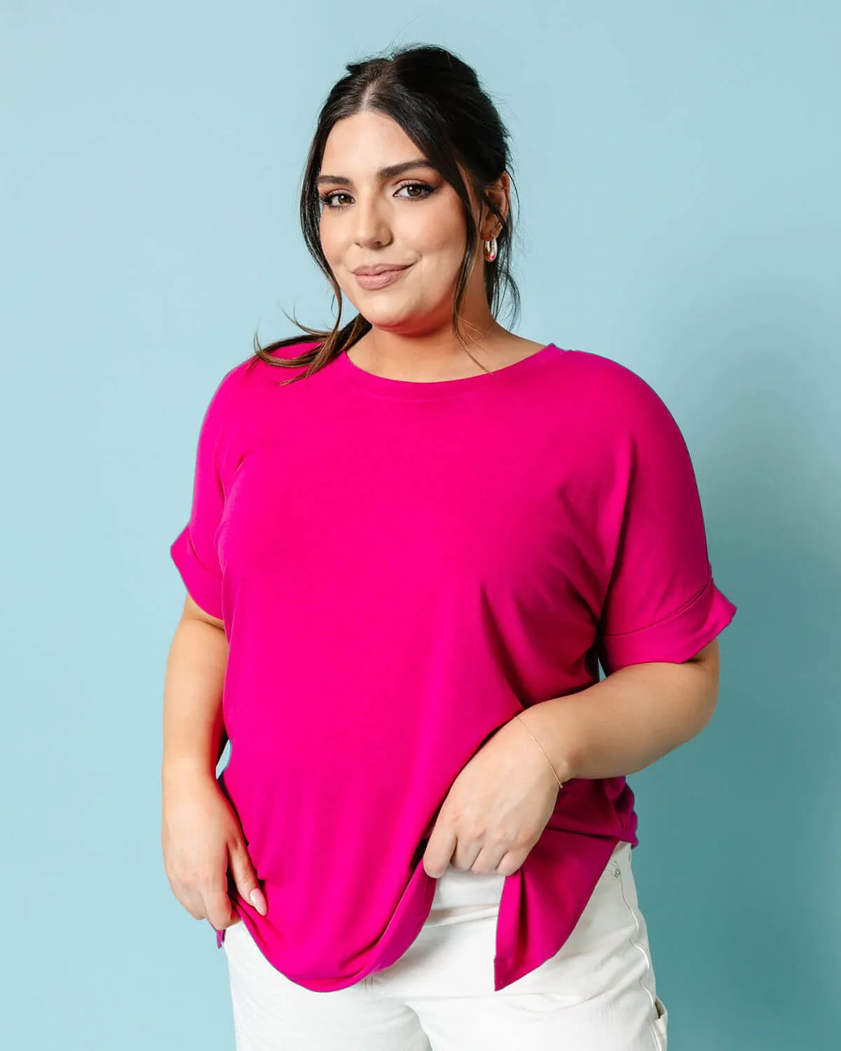 Wyatt Rolled Sleeve Tunic | S-3XL