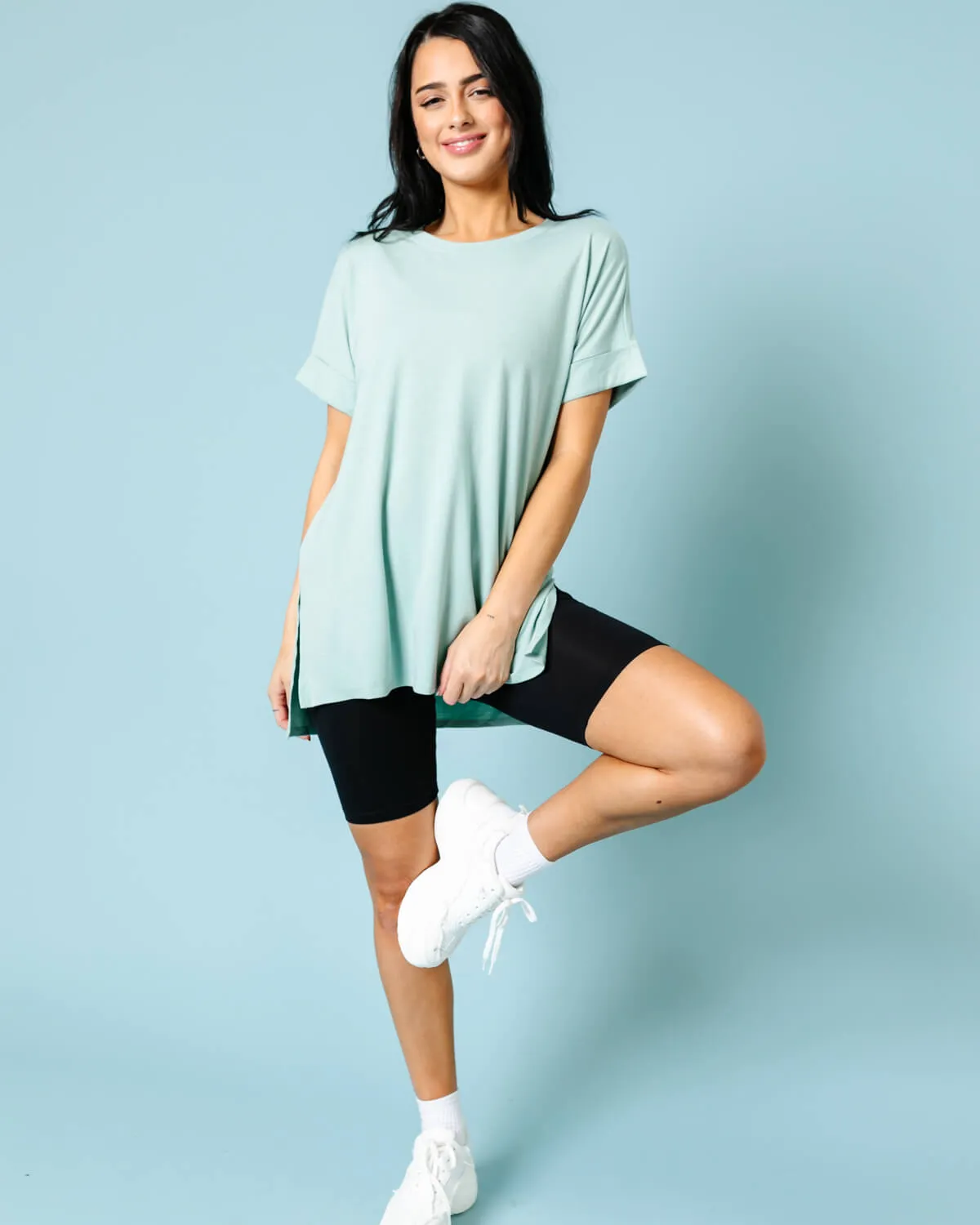 Wyatt Rolled Sleeve Tunic | S-3XL