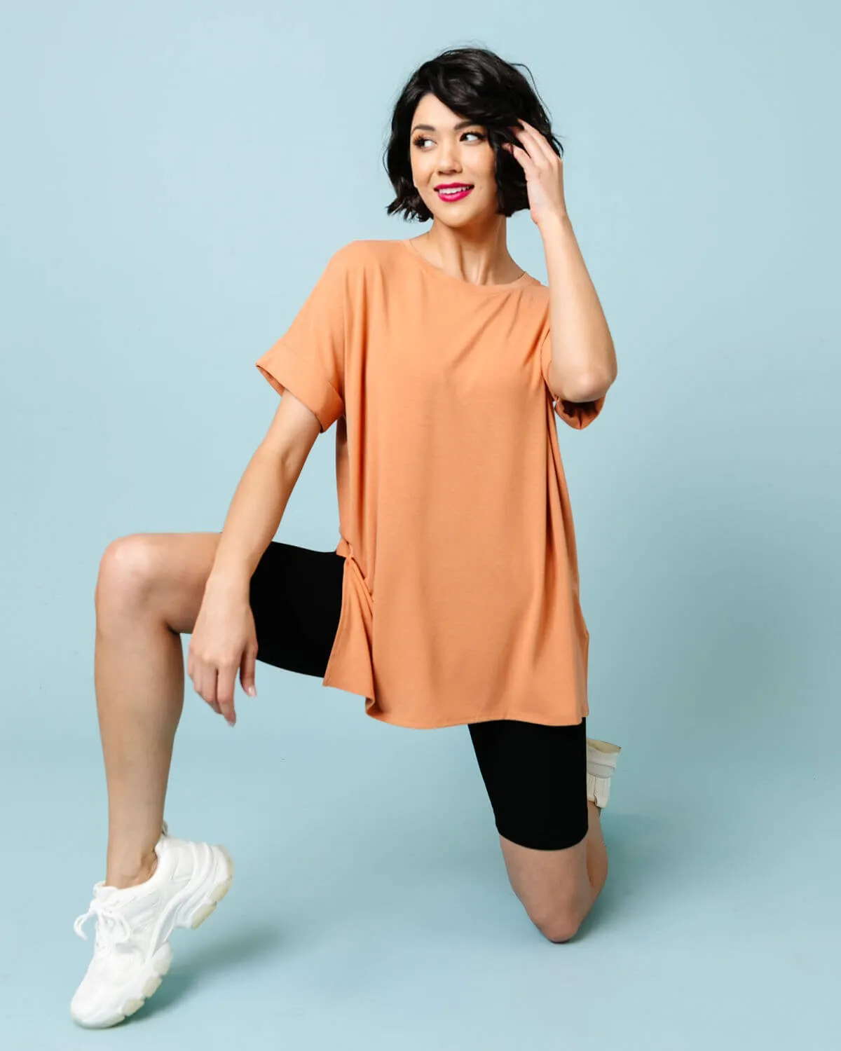 Wyatt Rolled Sleeve Tunic | S-3XL