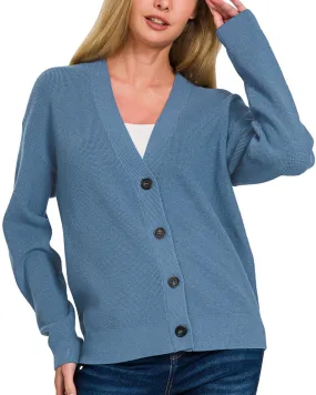 Zeanna Viscose Sweater Cardigan - Tw-2123D4